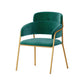 1/3/4/5 Pcs Metal Scandinavian Dining Room Set with Round Dinning Table Dinette Set 1 Green Chair Clearhalo 'Dining Room Sets' 'Dining Tables & Seating' 'dining_room_set' 'furn' 'furn_dining_room_set' 'Furniture' 'furniture_dining_room_set' 'Kitchen & Dining Furniture' 'kitchen&dining_furn' 'kitchen' 4481327