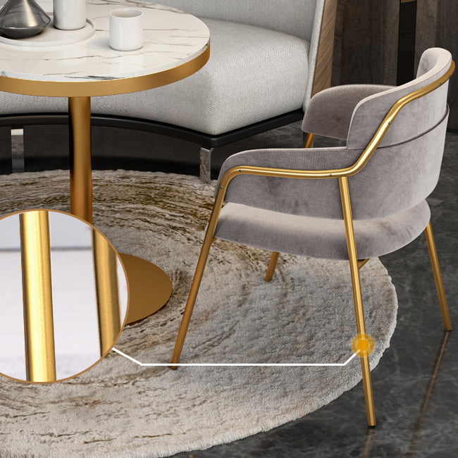 1/3/4/5 Pcs Metal Scandinavian Dining Room Set with Round Dinning Table Dinette Set Clearhalo 'Dining Room Sets' 'Dining Tables & Seating' 'dining_room_set' 'furn' 'furn_dining_room_set' 'Furniture' 'furniture_dining_room_set' 'Kitchen & Dining Furniture' 'kitchen&dining_furn' 'kitchen' 4481329