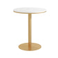 1/2/5 Pcs Metal Glam Style Dining Room Set with Round Table Dinette Set Clearhalo 'Dining Room Sets' 'Dining Tables & Seating' 'dining_room_set' 'Furniture' 'furniture_dining_room_set' 'Kitchen & Dining Furniture' 'kitchen&dining_furn' 'kitchen' 4481471