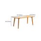 Modern 1/2/3/4/5/7 Pieces Rectangle Dining Set Solid Wood Dining Table with Chairs Clearhalo 'Dining Room Sets' 'Dining Tables & Seating' 'dining_room_set' 'furn' 'furn_dining_room_set' 'Furniture' 'furniture_dining_room_set' 'Kitchen & Dining Furniture' 'kitchen&dining_furn' 'kitchen' 4481498