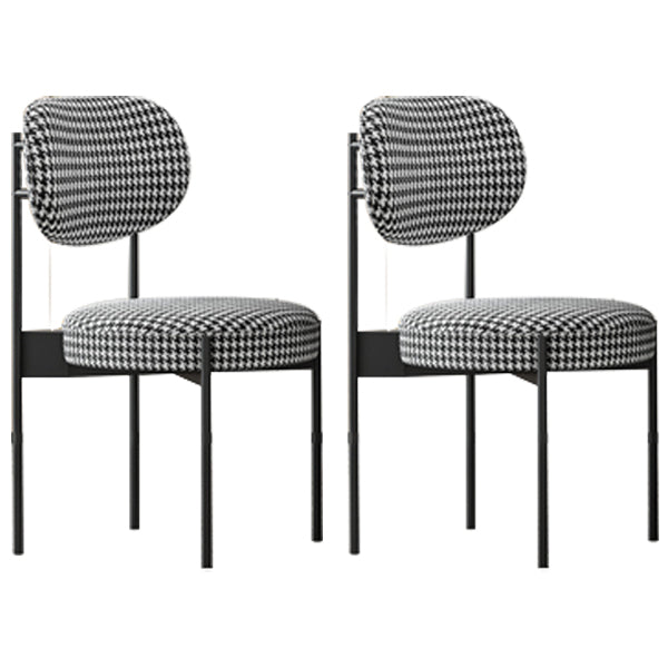 Modern 1/2/5/6 Pieces Dining Set Solid Wood Dining Table Set for Restaurant 2 Black Chairs Clearhalo 'Dining Room Sets' 'Dining Tables & Seating' 'dining_room_set' 'furn' 'furn_dining_room_set' 'Furniture' 'furniture_dining_room_set' 'Kitchen & Dining Furniture' 'kitchen&dining_furn' 'kitchen' 4481510