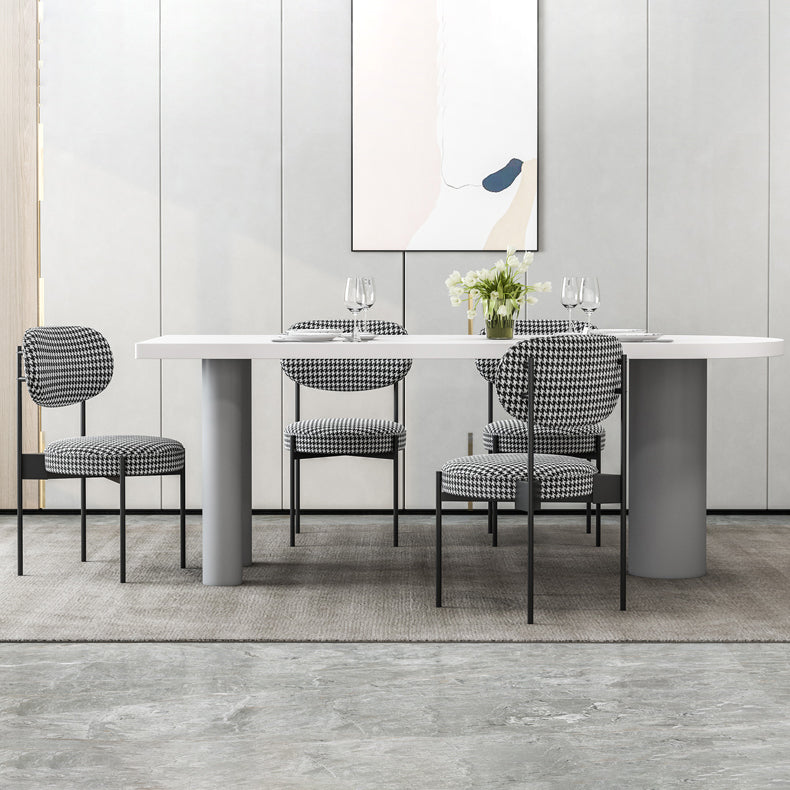 Modern 1/2/5/6 Pieces Dining Set Solid Wood Dining Table Set for Restaurant Clearhalo 'Dining Room Sets' 'Dining Tables & Seating' 'dining_room_set' 'furn' 'furn_dining_room_set' 'Furniture' 'furniture_dining_room_set' 'Kitchen & Dining Furniture' 'kitchen&dining_furn' 'kitchen' 4481512