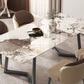 Minimalist 1/2/5/6/7 Pieces Dining Set Sintered Stone Dining Table Set Clearhalo 'Dining Room Sets' 'Dining Tables & Seating' 'dining_room_set' 'furn' 'furn_dining_room_set' 'Furniture' 'furniture_dining_room_set' 'Kitchen & Dining Furniture' 'kitchen&dining_furn' 'kitchen' 4481549