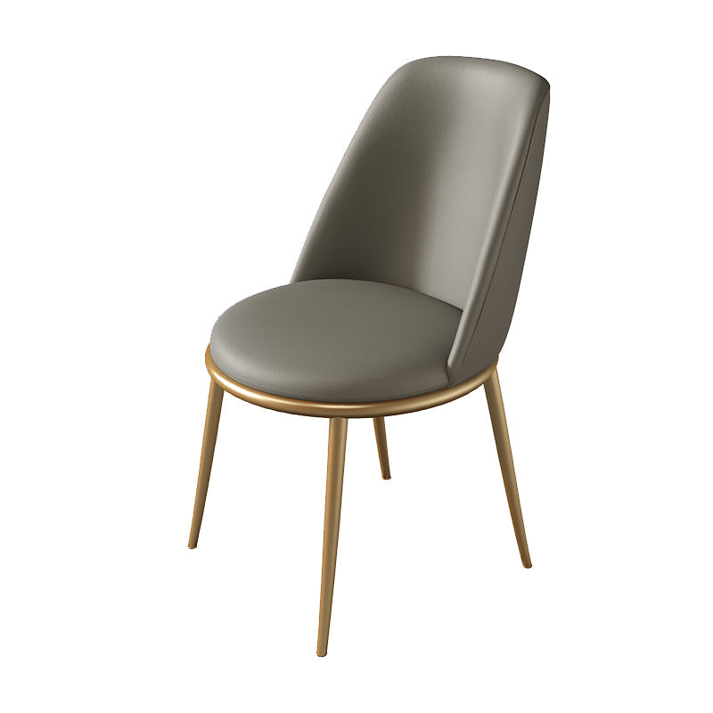 Nordic 1/4/5 Pieces Dining Set Sintered Stone Dining Table with Leather Chairs Clearhalo 'Dining Room Sets' 'Dining Tables & Seating' 'dining_room_set' 'furn' 'furn_dining_room_set' 'Furniture' 'furniture_dining_room_set' 'Kitchen & Dining Furniture' 'kitchen&dining_furn' 'kitchen' 4481575