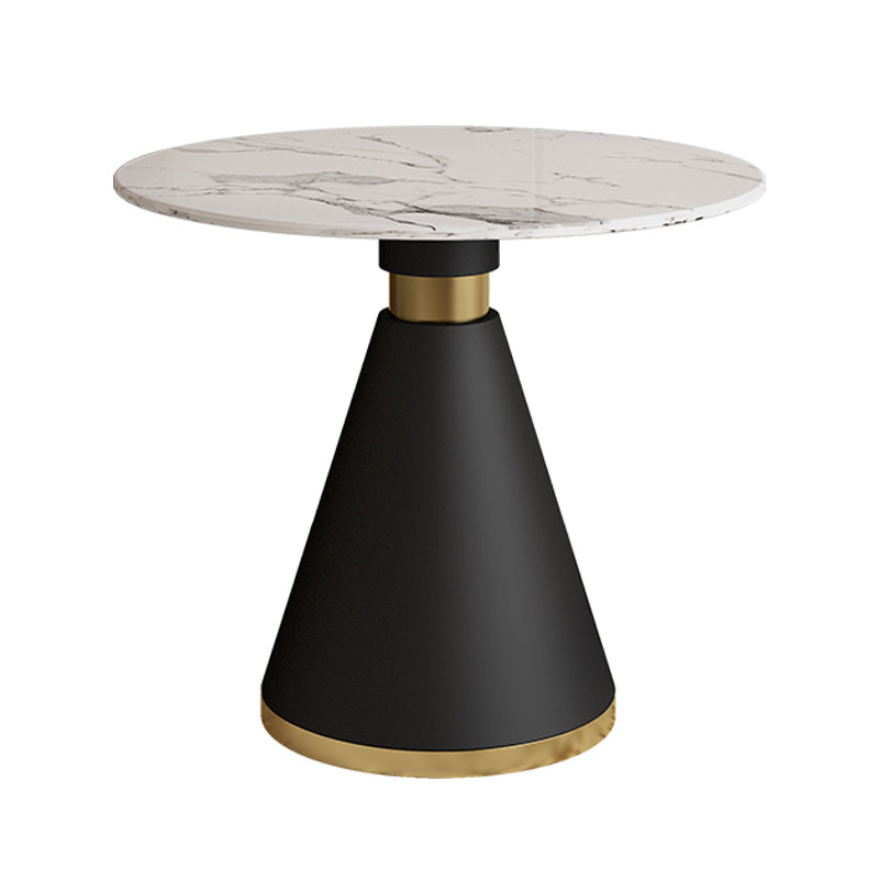 1/2/5 Pcs Metal Modern Dining Room Set with Round Table Dinette Set Clearhalo 'Dining Room Sets' 'Dining Tables & Seating' 'dining_room_set' 'furn' 'furn_dining_room_set' 'Furniture' 'furniture_dining_room_set' 'Kitchen & Dining Furniture' 'kitchen&dining_furn' 'kitchen' 4481593