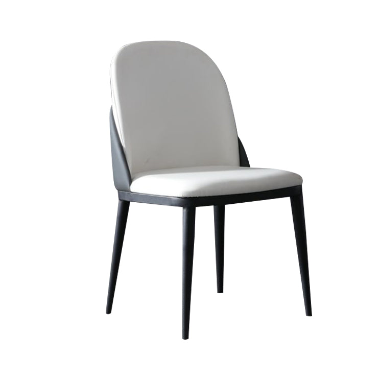 Modern 1/2/5/7 Pieces Rectangle Dining Set Sintered Stone Table with Leather Chairs Clearhalo 'Dining Room Sets' 'Dining Tables & Seating' 'dining_room_set' 'furn' 'furn_dining_room_set' 'Furniture' 'furniture_dining_room_set' 'Kitchen & Dining Furniture' 'kitchen&dining_furn' 'kitchen' 4481614