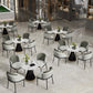 Contemporary 1/2/5 Pieces Dining Set Round Dining Room Table Set Clearhalo 'Dining Room Sets' 'Dining Tables & Seating' 'dining_room_set' 'furn' 'furn_dining_room_set' 'Furniture' 'furniture_dining_room_set' 'Kitchen & Dining Furniture' 'kitchen&dining_furn' 'kitchen' 4481624