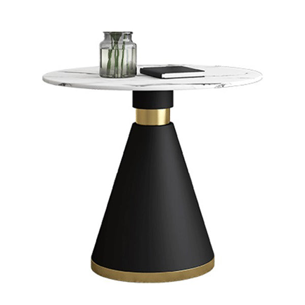 Contemporary 1/2/5 Pieces Dining Set Round Dining Room Table Set Clearhalo 'Dining Room Sets' 'Dining Tables & Seating' 'dining_room_set' 'furn' 'furn_dining_room_set' 'Furniture' 'furniture_dining_room_set' 'Kitchen & Dining Furniture' 'kitchen&dining_furn' 'kitchen' 4481627