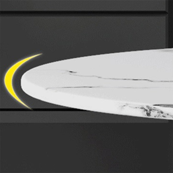 Contemporary 1/2/5 Pieces Dining Set Round Dining Room Table Set Clearhalo 'Dining Room Sets' 'Dining Tables & Seating' 'dining_room_set' 'furn' 'furn_dining_room_set' 'Furniture' 'furniture_dining_room_set' 'Kitchen & Dining Furniture' 'kitchen&dining_furn' 'kitchen' 4481628