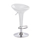 Industrial Style Bar Stool with Adjustable Height PP Seat Barstool for Kitchen Gloss White 1 Piece Clearhalo 'Bar Furniture' 'Bar Stools' 'bar_stools' 'furn' 'furn_bar_stools' 'furniture_bar_stools' 'Kitchen & Dining Furniture' 'kitchen&dining_furn' 'kitchen' 'kitchen_furn' Furniture' 4481742