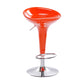 Industrial Style Bar Stool with Adjustable Height PP Seat Barstool for Kitchen Orange 1 Piece Clearhalo 'Bar Furniture' 'Bar Stools' 'bar_stools' 'furn' 'furn_bar_stools' 'furniture_bar_stools' 'Kitchen & Dining Furniture' 'kitchen&dining_furn' 'kitchen' 'kitchen_furn' Furniture' 4481743