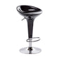 Industrial Style Bar Stool with Adjustable Height PP Seat Barstool for Kitchen Gloss Black 1 Piece Clearhalo 'Bar Furniture' 'Bar Stools' 'bar_stools' 'furn' 'furn_bar_stools' 'furniture_bar_stools' 'Kitchen & Dining Furniture' 'kitchen&dining_furn' 'kitchen' 'kitchen_furn' Furniture' 4481745