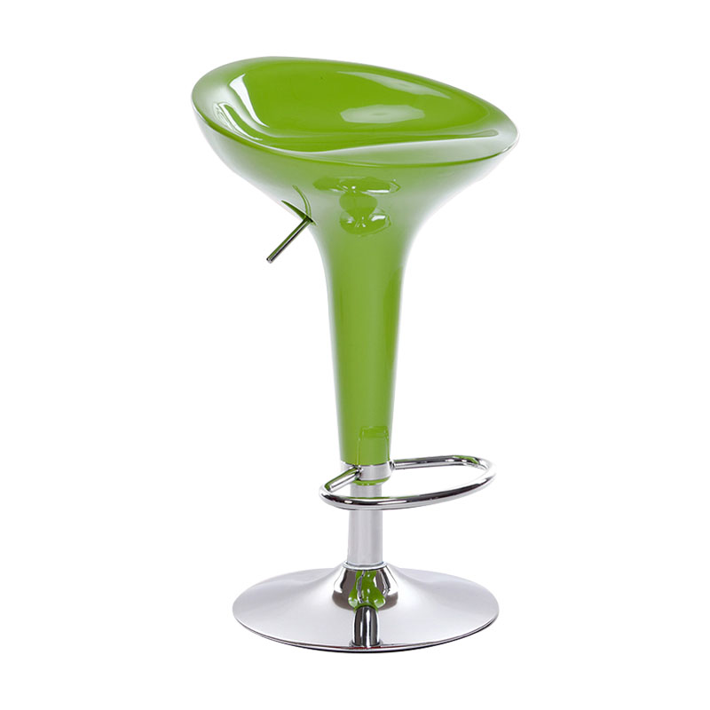 Industrial Style Bar Stool with Adjustable Height PP Seat Barstool for Kitchen Olive Green 1 Piece Clearhalo 'Bar Furniture' 'Bar Stools' 'bar_stools' 'furn' 'furn_bar_stools' 'furniture_bar_stools' 'Kitchen & Dining Furniture' 'kitchen&dining_furn' 'kitchen' 'kitchen_furn' Furniture' 4481752