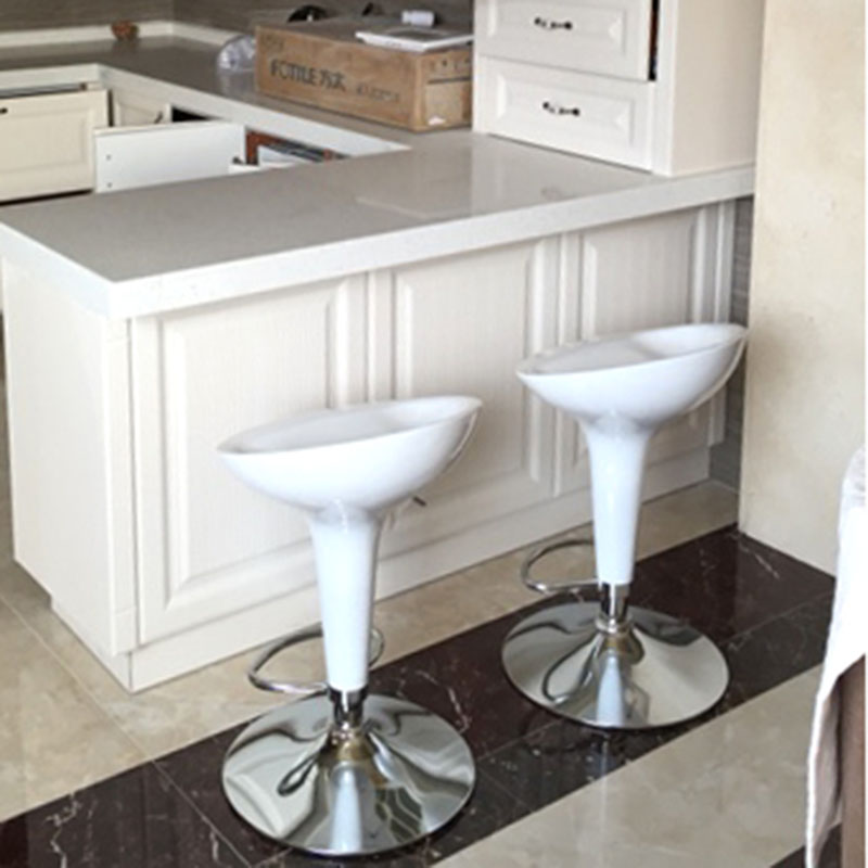 Industrial Style Bar Stool with Adjustable Height PP Seat Barstool for Kitchen Clearhalo 'Bar Furniture' 'Bar Stools' 'bar_stools' 'furn' 'furn_bar_stools' 'furniture_bar_stools' 'Kitchen & Dining Furniture' 'kitchen&dining_furn' 'kitchen' 'kitchen_furn' Furniture' 4481755