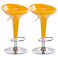 Industrial Style Bar Stool with Adjustable Height PP Seat Barstool for Kitchen Ginger 2 Piece Set Clearhalo 'Bar Furniture' 'Bar Stools' 'bar_stools' 'furn' 'furn_bar_stools' 'furniture_bar_stools' 'Kitchen & Dining Furniture' 'kitchen&dining_furn' 'kitchen' 'kitchen_furn' Furniture' 4481767