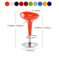 Industrial Style Bar Stool with Adjustable Height PP Seat Barstool for Kitchen Clearhalo 'Bar Furniture' 'Bar Stools' 'bar_stools' 'furn' 'furn_bar_stools' 'furniture_bar_stools' 'Kitchen & Dining Furniture' 'kitchen&dining_furn' 'kitchen' 'kitchen_furn' Furniture' 4481779