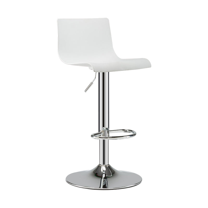 Industrial Style Bar-stool with Adjustable Height Metal Leg for Counter Bar 1 Piece Clearhalo 'Bar Furniture' 'Bar Stools' 'bar_stools' 'furn' 'furn_bar_stools' 'furniture_bar_stools' 'Kitchen & Dining Furniture' 'kitchen&dining_furn' 'kitchen' 'kitchen_furn' Furniture' 4481785