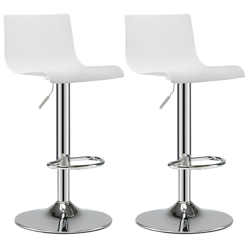 Industrial Style Bar-stool with Adjustable Height Metal Leg for Counter Bar 2 Piece Set Clearhalo 'Bar Furniture' 'Bar Stools' 'bar_stools' 'furn' 'furn_bar_stools' 'furniture_bar_stools' 'Kitchen & Dining Furniture' 'kitchen&dining_furn' 'kitchen' 'kitchen_furn' Furniture' 4481793