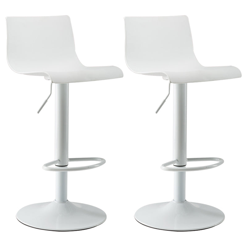 Industrial Style Bar-stool with Adjustable Height Metal Leg for Counter Bar 2 Piece Set Clearhalo 'Bar Furniture' 'Bar Stools' 'bar_stools' 'furn' 'furn_bar_stools' 'furniture_bar_stools' 'Kitchen & Dining Furniture' 'kitchen&dining_furn' 'kitchen' 'kitchen_furn' Furniture' 4481795