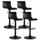 Industrial Style Bar-stool with Adjustable Height Metal Leg for Counter Bar 4 Piece Set Clearhalo 'Bar Furniture' 'Bar Stools' 'bar_stools' 'furn' 'furn_bar_stools' 'furniture_bar_stools' 'Kitchen & Dining Furniture' 'kitchen&dining_furn' 'kitchen' 'kitchen_furn' Furniture' 4481796
