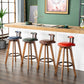 Modern Rotatable Backrest Counter Stool Wood Kitchen Bar Stool with Cushion Clearhalo 'Bar Furniture' 'Bar Stools' 'bar_stools' 'furn' 'furn_bar_stools' 'furniture_bar_stools' 'Kitchen & Dining Furniture' 'kitchen&dining_furn' 'kitchen' 'kitchen_furn' Furniture' 4481845