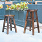Modern Armless Backless Counter Stool Wood Cafe Bar Stool with Pedal and Wooden Seat Clearhalo 'Bar Furniture' 'Bar Stools' 'bar_stools' 'furn' 'furn_bar_stools' 'furniture_bar_stools' 'Kitchen & Dining Furniture' 'kitchen&dining_furn' 'kitchen' 'kitchen_furn' Furniture' 4482287