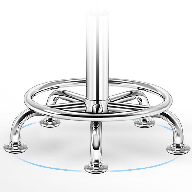 Modern Rotatable Liftable Counter Stool Steel Barber Shop Bar Stool with Cushion Clearhalo 'Bar Furniture' 'Bar Stools' 'bar_stools' 'furn' 'furn_bar_stools' 'furniture_bar_stools' 'Kitchen & Dining Furniture' 'kitchen&dining_furn' 'kitchen' 'kitchen_furn' Furniture' 4482406