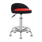 Modern Rotatable Liftable Counter Stool Steel Barber Shop Bar Stool with Cushion Rose Red-Black 1 Piece Clearhalo 'Bar Furniture' 'Bar Stools' 'bar_stools' 'furn' 'furn_bar_stools' 'furniture_bar_stools' 'Kitchen & Dining Furniture' 'kitchen&dining_furn' 'kitchen' 'kitchen_furn' Furniture' 4482412
