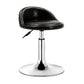 Modern Rotatable Liftable Counter Stool Steel Barber Shop Bar Stool with Cushion Purple-Black 1 Piece Clearhalo 'Bar Furniture' 'Bar Stools' 'bar_stools' 'furn' 'furn_bar_stools' 'furniture_bar_stools' 'Kitchen & Dining Furniture' 'kitchen&dining_furn' 'kitchen' 'kitchen_furn' Furniture' 4482414