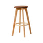 Modern Armless Backless Counter Stool Wood Cashier Bar Stool with Cushion and Pedal 1 Piece Clearhalo 'Bar Furniture' 'Bar Stools' 'bar_stools' 'furn' 'furn_bar_stools' 'furniture_bar_stools' 'Kitchen & Dining Furniture' 'kitchen&dining_furn' 'kitchen' 'kitchen_furn' Furniture' 4482504
