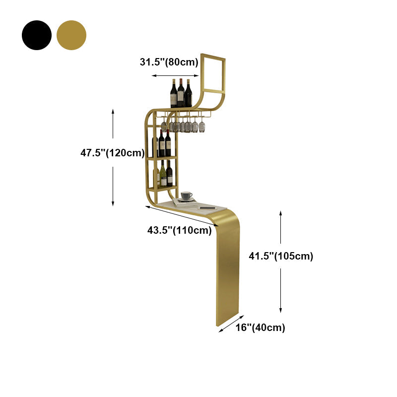 Glam White Marble Counter Table with Rectangle Table Top Pedestal Table - 42" H Clearhalo 'Bar Furniture' 'Bar Tables' 'bar_tables' 'furn' 'furn_bar_tables' 'Furniture' 'furniture_bar_tables' 'Kitchen & Dining Furniture' 4482699
