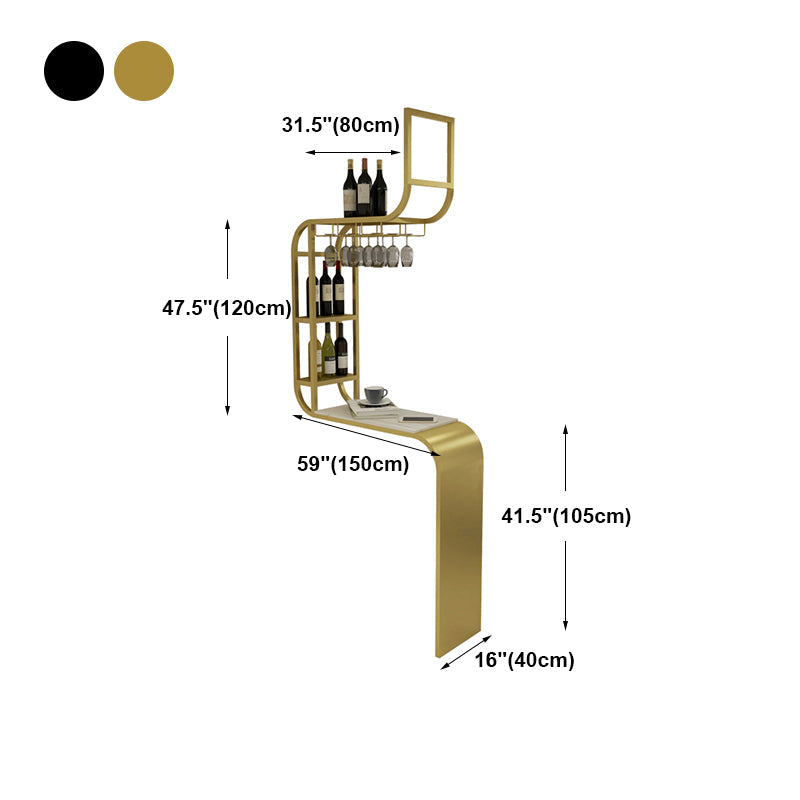 Glam White Marble Counter Table with Rectangle Table Top Pedestal Table - 42" H Clearhalo 'Bar Furniture' 'Bar Tables' 'bar_tables' 'furn' 'furn_bar_tables' 'Furniture' 'furniture_bar_tables' 'Kitchen & Dining Furniture' 4482701
