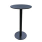 White Modern Style Round Table in Metal Milk Tea Shop Bar Table Clearhalo 'Bar Furniture' 'Bar Tables' 'bar_tables' 'furn' 'furn_bar_tables' 'Furniture' 'furniture_bar_tables' 'Kitchen & Dining Furniture' 4482809