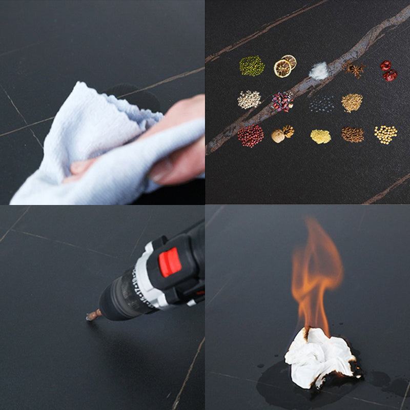 Glam Style Bar Table Metal and Marble Milk Tea Shop Bar Table with Metal Base Clearhalo 'Bar Furniture' 'Bar Tables' 'bar_tables' 'furn' 'furn_bar_tables' 'Furniture' 'furniture_bar_tables' 'Kitchen & Dining Furniture' 4482874