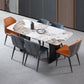 Contemporary 1/3/4/5/7 Pieces Dining Set Rectangle Dining Room Table Set Clearhalo 'Dining Room Sets' 'Dining Tables & Seating' 'dining_room_set' 'furn' 'furn_dining_room_set' 'Furniture' 'furniture_dining_room_set' 'Kitchen & Dining Furniture' 'kitchen&dining_furn' 'kitchen' 4482927