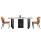 Contemporary 1/3/4/5/7 Pieces Dining Set Rectangle Dining Room Table Set 3 Pieces: Table, 2 Chairs Clearhalo 'Dining Room Sets' 'Dining Tables & Seating' 'dining_room_set' 'furn' 'furn_dining_room_set' 'Furniture' 'furniture_dining_room_set' 'Kitchen & Dining Furniture' 'kitchen&dining_furn' 'kitchen' 4482928