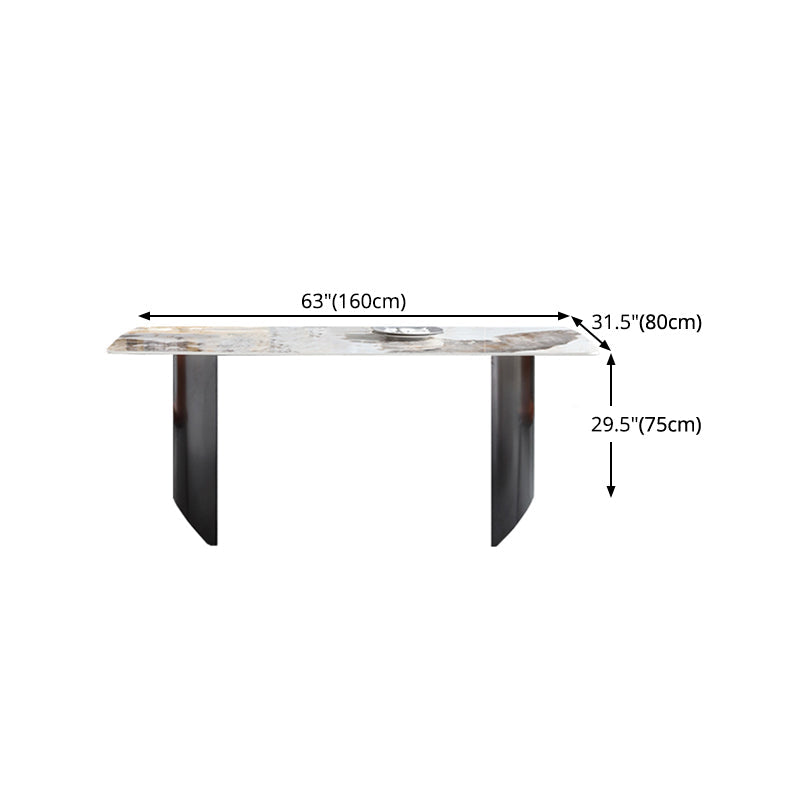 Contemporary 1/3/4/5/7 Pieces Dining Set Rectangle Dining Room Table Set Clearhalo 'Dining Room Sets' 'Dining Tables & Seating' 'dining_room_set' 'furn' 'furn_dining_room_set' 'Furniture' 'furniture_dining_room_set' 'Kitchen & Dining Furniture' 'kitchen&dining_furn' 'kitchen' 4482929