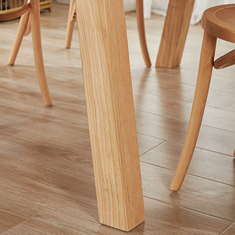 Modern 1/2/4/5 Pieces Dining Set Solid Wood Dining Table Set with Wooden Chairs Clearhalo 'Dining Room Sets' 'Dining Tables & Seating' 'dining_room_set' 'furn' 'furn_dining_room_set' 'Furniture' 'furniture_dining_room_set' 'Kitchen & Dining Furniture' 'kitchen&dining_furn' 'kitchen' 4482963