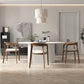 Oval Pedestal Base Dining Table Contemporary Dinette Table for Home Clearhalo ' dining_table' 'Dining Tables & Seating' 'Dining Tables' 'furn' 'furn_dining_table' 'Furniture' 'furniture_dining_table' 'Kitchen & Dining Furniture' 'kitchen&dining_furn' 'kitchen' 'kitchen_dining_table' 4491229