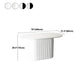 Oval Pedestal Base Dining Table Contemporary Dinette Table for Home Clearhalo ' dining_table' 'Dining Tables & Seating' 'Dining Tables' 'furn' 'furn_dining_table' 'Furniture' 'furniture_dining_table' 'Kitchen & Dining Furniture' 'kitchen&dining_furn' 'kitchen' 'kitchen_dining_table' 4491236