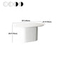 Oval Pedestal Base Dining Table Contemporary Dinette Table for Home Clearhalo ' dining_table' 'Dining Tables & Seating' 'Dining Tables' 'furn' 'furn_dining_table' 'Furniture' 'furniture_dining_table' 'Kitchen & Dining Furniture' 'kitchen&dining_furn' 'kitchen' 'kitchen_dining_table' 4491237