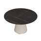 Traditional Luxury Dining Table Round Sintered Stone Dining Table for Home Black Gold Without Chairs Clearhalo ' dining_table' 'Dining Tables & Seating' 'Dining Tables' 'furn' 'furn_dining_table' 'Furniture' 'furniture_dining_table' 'Kitchen & Dining Furniture' 'kitchen&dining_furn' 'kitchen' 'kitchen_dining_table' 4491259