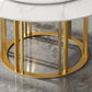 Round Sintered Stone Dining Table Traditional Luxury Dining Table with Gold Base Clearhalo ' dining_table' 'Dining Tables & Seating' 'Dining Tables' 'furn' 'furn_dining_table' 'Furniture' 'furniture_dining_table' 'Kitchen & Dining Furniture' 'kitchen&dining_furn' 'kitchen' 'kitchen_dining_table' 4491349