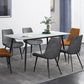 Modern Style Rectangle Dining Table Stone 4-foot Furniture for Dining Room Clearhalo ' dining_table' 'Dining Tables & Seating' 'Dining Tables' 'furn' 'furn_dining_table' 'Furniture' 'furniture_dining_table' 'Kitchen & Dining Furniture' 'kitchen&dining_furn' 'kitchen' 'kitchen_dining_table' 4491424