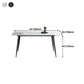 Modern Style Rectangle Dining Table Stone 4-foot Furniture for Dining Room Clearhalo ' dining_table' 'Dining Tables & Seating' 'Dining Tables' 'furn' 'furn_dining_table' 'Furniture' 'furniture_dining_table' 'Kitchen & Dining Furniture' 'kitchen&dining_furn' 'kitchen' 'kitchen_dining_table' 4491428
