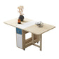 Rectangle Wooden Dining Table Mid-Century Drop Leaf Dining Table Natural Without Chairs Clearhalo ' dining_table' 'Dining Tables & Seating' 'Dining Tables' 'furn' 'furn_dining_table' 'Furniture' 'furniture_dining_table' 'Kitchen & Dining Furniture' 'kitchen&dining_furn' 'kitchen' 'kitchen_dining_table' 4491451