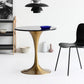 Metal Modern Round Dining Table Marble Top Indoor Table with Tulip Base Clearhalo ' dining_table' 'Dining Tables & Seating' 'Dining Tables' 'furn' 'furn_dining_table' 'Furniture' 'furniture_dining_table' 'Kitchen & Dining Furniture' 'kitchen&dining_furn' 'kitchen' 'kitchen_dining_table' 4491484