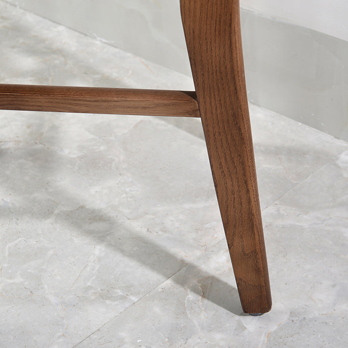 Modern Dining Side Chair Matte Finish Solid Wood Open Back Armless Chair Clearhalo ' kitchen&dining_furn' 'Dining Chairs' 'Dining Tables & Seating' 'dining_chair' 'Furniture' 'furniture_dining_chair' 'Kitchen & Dining Furniture' 'kitchen' 4491767