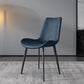 Modern Dining Side Chair Matte Finish Leather Curved Parsons Armless Chair Clearhalo ' kitchen&dining_furn' 'Dining Chairs' 'Dining Tables & Seating' 'dining_chair' 'furn' 'furn_dining_chair' 'Furniture' 'furniture_dining_chair' 'Kitchen & Dining Furniture' 'kitchen' 4491801
