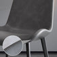 Modern Dining Side Chair Matte Finish Leather Curved Parsons Armless Chair Clearhalo ' kitchen&dining_furn' 'Dining Chairs' 'Dining Tables & Seating' 'dining_chair' 'furn' 'furn_dining_chair' 'Furniture' 'furniture_dining_chair' 'Kitchen & Dining Furniture' 'kitchen' 4491807